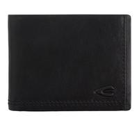 camel active Osaka Portefeuille RFID en Cuir pour Homme Format Moyen, Noir, m, 000608