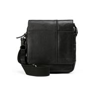 camel active Pine Sac à bandoulière Cuir 23 cm noir