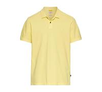 camel active Polo à Manches Courtes en Coton pour Homme, Jaune, L