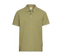 camel active Polo à Manches Courtes pour Homme en Coton Biologique Vert foncé - 3XL, Vert foncé, 3XL