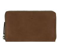 camel active Porte-monnaie marron pour femme - Valencia Long Zip Wallet Cognac 109168
