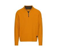 camel active Pull tricoté pour Homme en Pure Laine d'agneau, Jaune, L