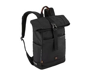 camel active Sac à dos City Bb Homme, Noir, 40,0 x 14,5 x 39, Format portrait de portefeuille