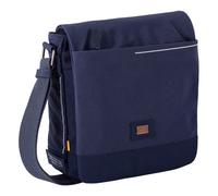 camel active Sac à épaule bandoulière bleu foncé pour homme - City BB Flap Bag Top Zip M Dark Blue 231549