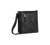 camel active sac à épaule bandoulière Traces Flap Bag Top Zip Black noir