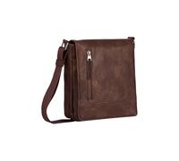 camel active sac à épaule bandoulière Traces Flap Bag Top Zip Brown marron foncé