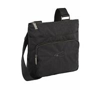 camel active Sac de voyage pour homme avec fermeture éclair sur le compartiment principal, Noir, s, 000377