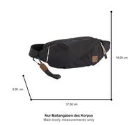 CAMEL ACTIVE Sacs banane brocart / noir, Taille One Size
