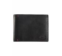 camel active Porte-monnaie Salamanca en cuir 12,5 cm noir