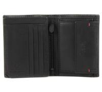 camel active Porte-monnaie Salamanca en cuir 7 cm noir