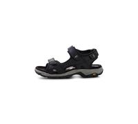 Hommes Camel Active Sandale Textile Plat - noir 100 42
