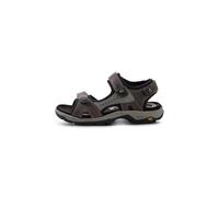 camel active Sandales pour homme 58RIA01-400222 Gris foncé/gris 45 EU