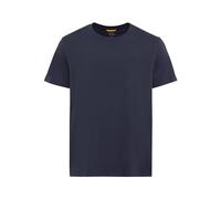camel active T-Shirt Basique à Manches Courtes pour Homme avec col Rond, Bleu foncé, XXL
