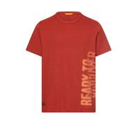 CAMEL ACTIVE T-Shirt orange / rouge rouille, Taille XL