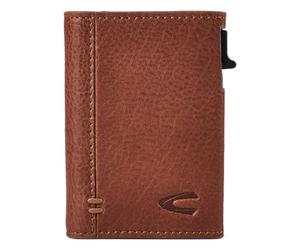 camel active Thunder Porte-monnaie Protection RFID Cuir véritable 9.5 cm brun