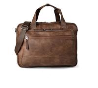 camel active serviette sac à épaule bandoulière pour ordinateur portable Traces Business Bag Brown brun