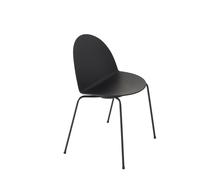Camel Chaise avec cadre à quatre pattes Segis noir - S0072