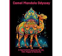 Camel Mandala Odyssey: A Vast Artistic Journey for All, 145+ Pages of Serenity