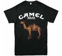 Camel Mirage T-Shirt, Progressive Rock 1970's Band Music Adult Tee Top Shirt Black 3XL