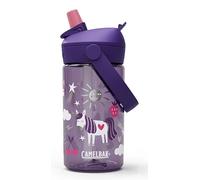 CAMELBAK - Bouteille enfant Thrive Flip Straw avec Tritan Renew, Vaisselle, Fête de Licornes, 400 ml