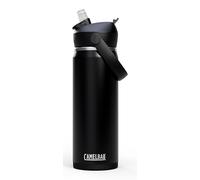 Camelbak - Bouteille isotherme Thrive Flip Straw, acier inoxydable, Bouteille, Noir, 600 ml