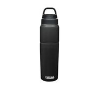CAMELBAK Bouteille MultiBev SST Vacuum 650 ML avec Tasse 480 ML Hydration Unisex-Adult, Noir/Noir