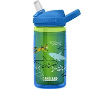 Gourde enfant eddy 400ml shark bleu vert