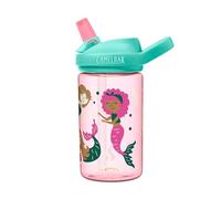 CamelBak Eddy+ Kids Bite Valve Straw Tritan Renew Bouteille d'eau Mindful Mermaids, 400 ml