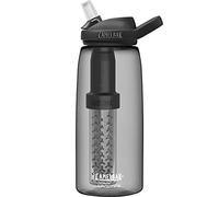 CAMELBAK Eddy+ Lifestraw 907 G Bouteilles d'eau Mixte, Charbon, 32 OZ