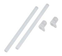 CAMELBAK Eddy+ Lot de 2 valves et pailles de rechange, couvercle supérieur sans BPA, compatible Eddy Plus, anti-fuite