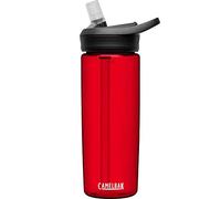Camelbak eddy+ Plus Wasser Trink Flasche 600 ml Sport Outdoor BPA Frei Tropfsicher, eddy+600, Farbe Cardinal - Rot