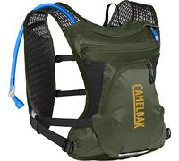 CAMELBAK Gilet Chase, pour vélo, 4 L avec Poche à Eau 1,5 L Unisex-Adult, Army Green, 4L