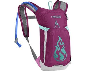 CamelBak Kid's Mini M.U.L.E. Hydration Pack Sacs D'Hydratation Baton Rouge/Flames