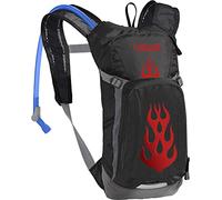07393846 CamelBak Sac à Dos pour Boisson Mini M. U. L. E. Noir/Flammes Enfants