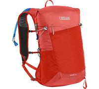 CamelBak Sac à dos Octane 16 L – Poche à eau 2 L – Unisexe – Red Poppy/Vapor
