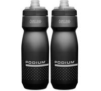 CamelBak PODIUM 710ml - bouteille de vélo - bouchon auto-fermant - étanche - sans BPA/BPS/BPF - nettoyage facile - Black, taille: OS (Lot de 2)