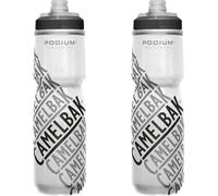CamelBak Podium Chill 710ml - bouteille d'eau vélo - isolation à double paroi - polypropylène Trutaste - ajustement optimisé pour porte-bidon - bouchon auto-étanche - Race Edition, taille: OS