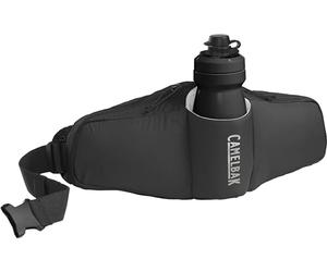 CamelBak Podium Flow 2 Sac Banane pour VTT, vélo de Gravier - Contient Une Bouteille de vélo Podium Dirt Series de 621 ML, Noir