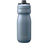CAMELBAK Podium Insulated Steel 530ml bouteille d'eau pour vélo - acier inoxydable 18/8 - isolation sous vide à double paroi - débit élevé - étanche - facile à nettoyer - Pacific, taille: OS