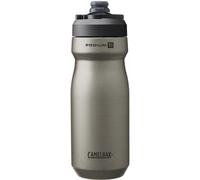 CamelBak Podium Insulated Titanium - bouteille vélo 530ml - ultraléger titane - 240g - isolation sous vide - double paroi - haut débit - étanche - facile à nettoyer - Titanium, taille: OS