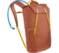 CAMELBAK Sac d'hydratation 18L Arête 18 avec Poche à Eau 2 L Unisex-Adult, Gingembre/Tige D’Or