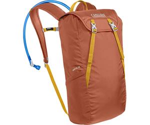 CamelBak Sac d'hydratation 18L Arête 18 avec Poche à Eau 2 L Unisex-Adult, Gingembre/Tige D’Or