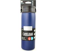 Camelbak Thermo Gourde 2021 Hot Cap 600ml, Navy, Gourde en acier inoxydable isolée par le vide en bleu pour le plein air, les loisirs, le bureau
