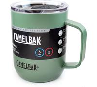 Camelbak Thermobecher Camp Mug, moss, gobelet isolé sous vide 350ml avec anse, couleur mousse pour l'extérieur, les loisirs, le bureau