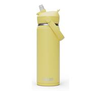 CamelBak Thrive Bouteille d'eau isotherme en acier inoxydable avec paille à rabat 591 ml Jaune fleuri