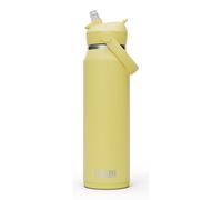 CamelBak Thrive Bouteille d'eau isotherme en acier inoxydable avec paille à rabat - 946 ml - Jaune fleuri
