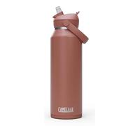 CamelBak Thrive Bouteille d'eau isotherme en acier inoxydable avec paille à rabat Rouge Sierra 1200 ml