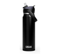 Camelbak Gourde isotherme Thrive Flip Straw VSS – acier inoxydable isolé sous vide – 750 ml Noir