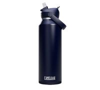 CamelBak Thrive Bouteille d'eau isotherme en acier inoxydable avec paille à rabat, 1180 ml, bleu marine