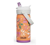 CAMELBAK THRIVE FS KIDS VSS 12OZ - bouteille d'eau sport - acier inoxydable isolé sous vide - anti-fuite - garde l'eau froide - pour petits aventuriers - Butterfly Rainbow, taille: OS